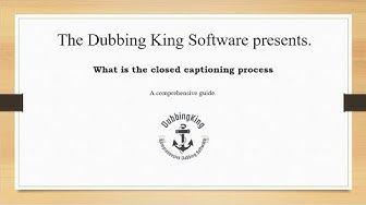 'Video thumbnail for What Is The Closed Captioning Process (Case Study)'