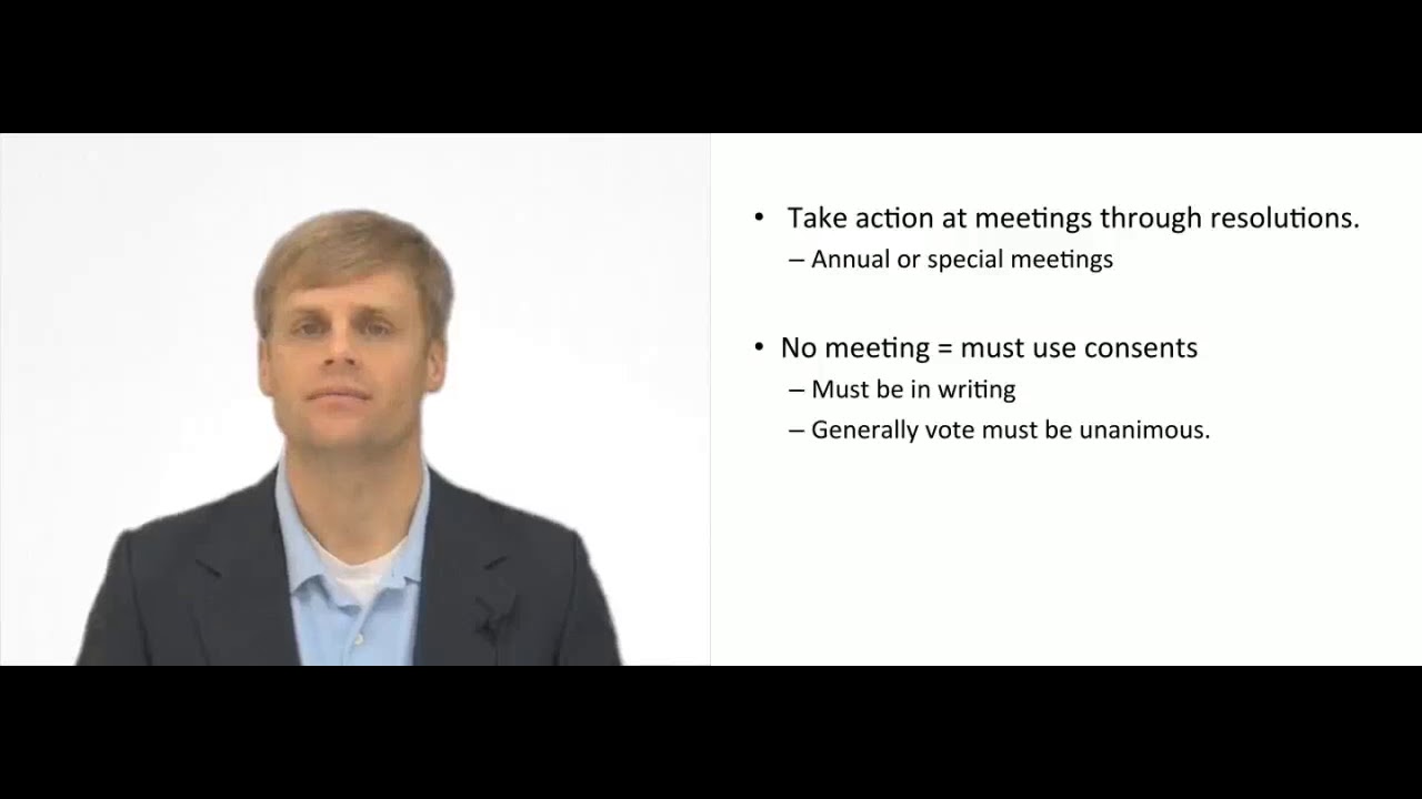 'Video thumbnail for Actions by Corporate Board'