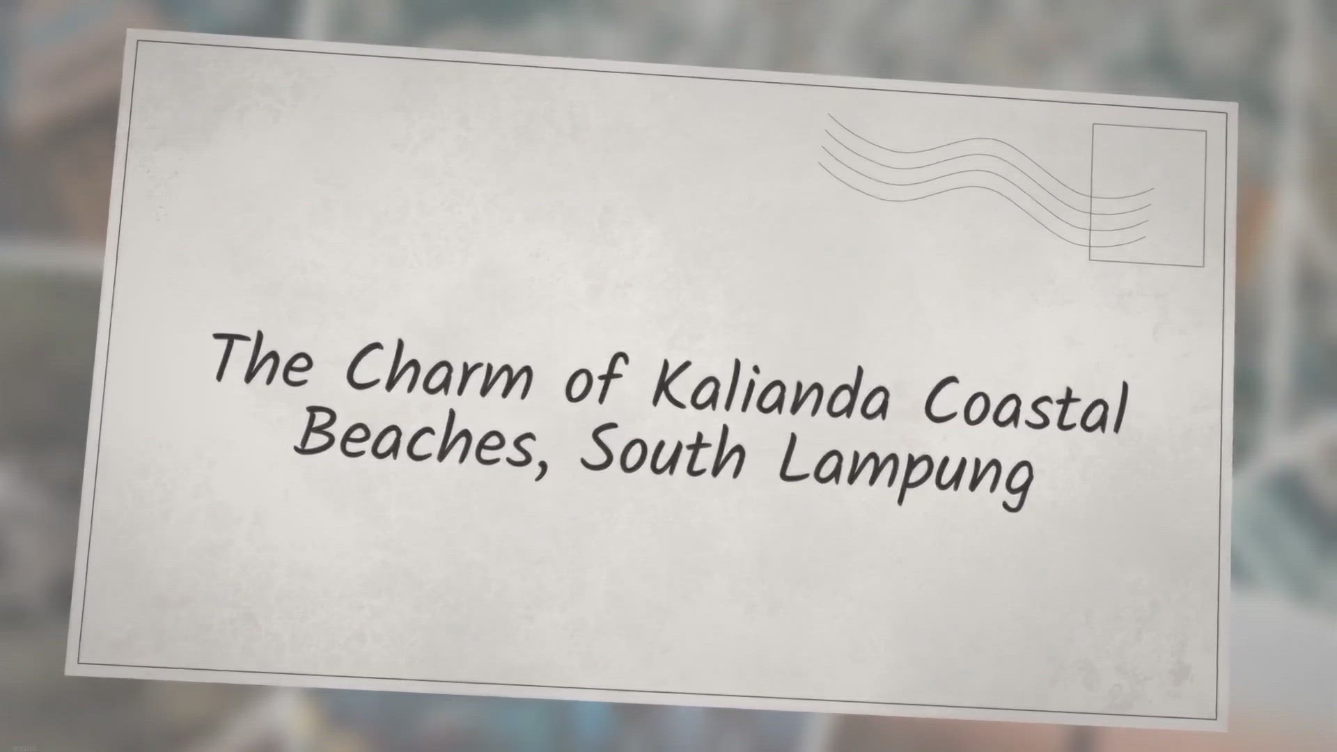'Video thumbnail for The Charm of Kalianda Coastal Beaches, South Lampung'