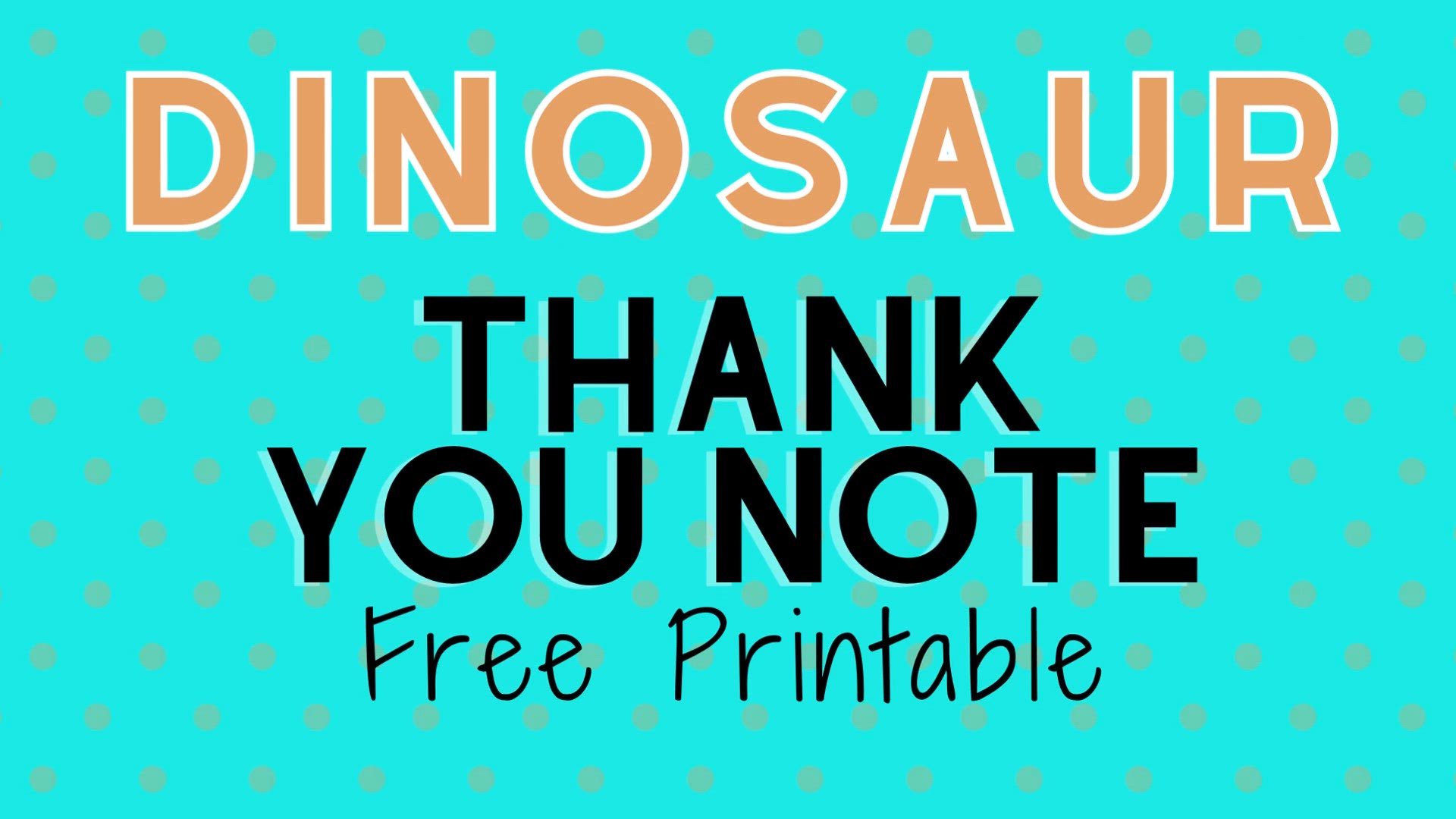 'Video thumbnail for dinosaur thank you humix video'
