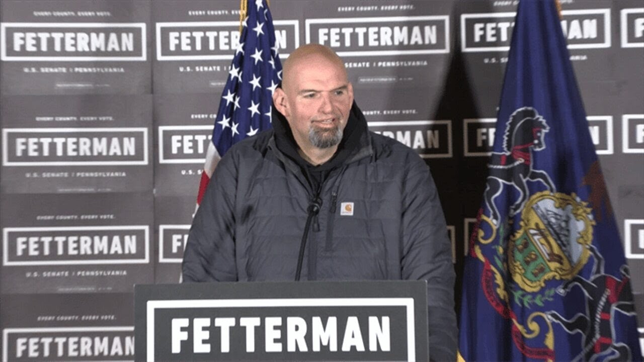 Video thumbnail for Fetterman Rally In Harrisburg