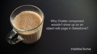 'Video thumbnail for Chatter components not showing in Salesforce Lightning Record Page'