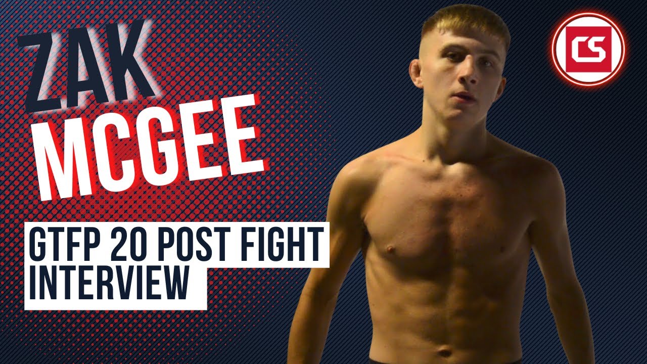 Video thumbnail for Zak McGee: Golden Ticket Fight Promotions 20 Post-Fight Interview - Combat Sports UK