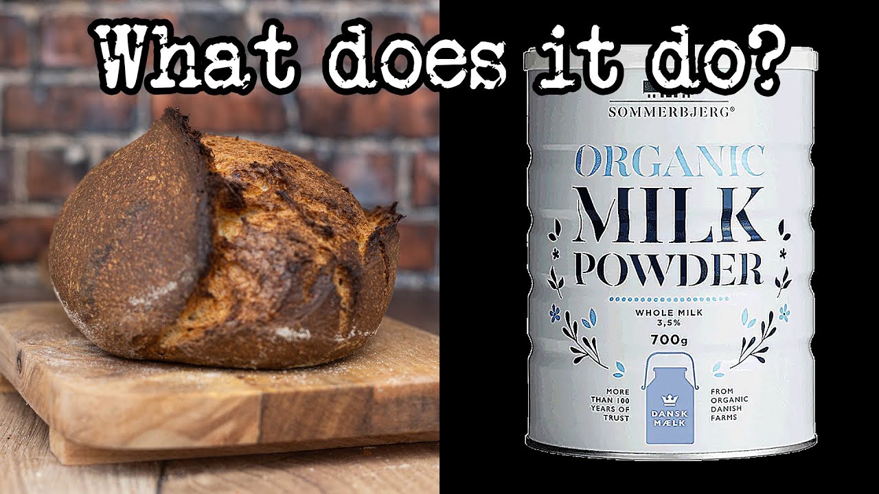 Video thumbnail for What does whole milk powder do to your bread? | Foodgeek Baking