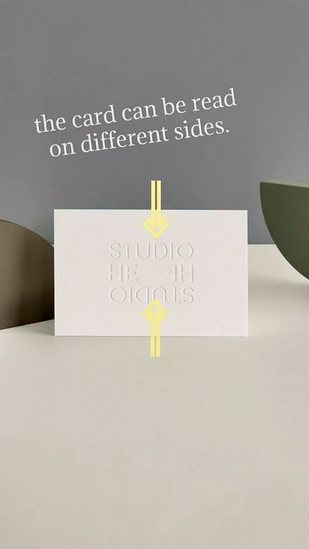 Video thumbnail for Studio He Architecture & Interior Design Business Card