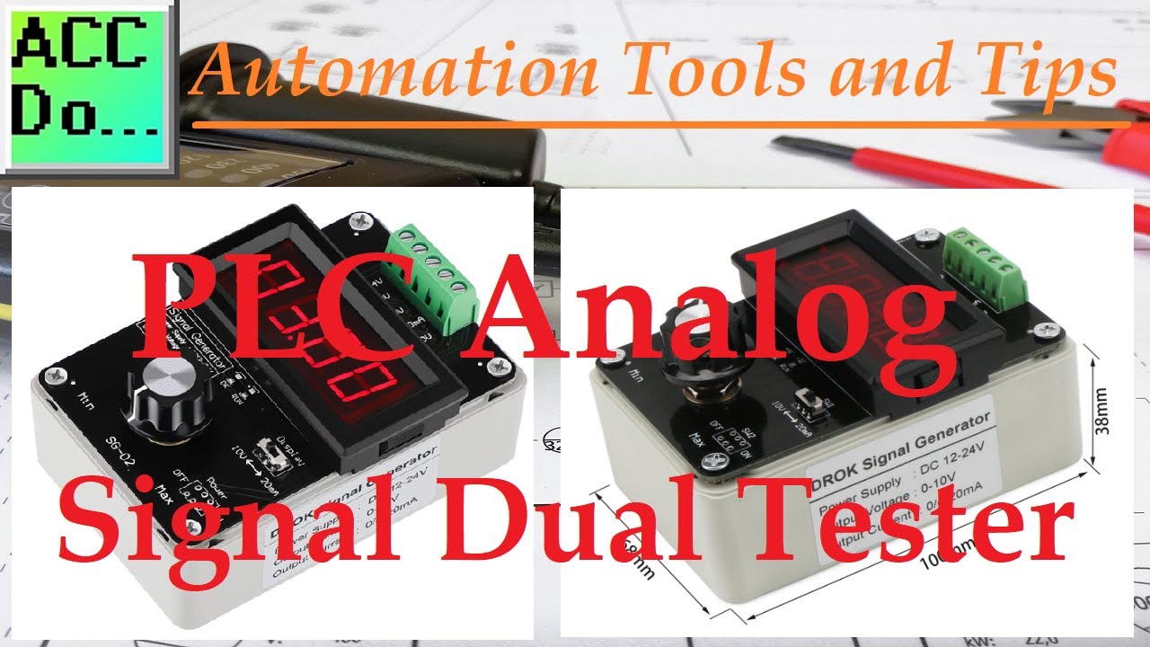 'Video thumbnail for Automation Tools - PLC Analog Signal Dual Tester'