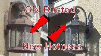Video thumbnail for How to Restore Porch Lights for Less than $5 each.