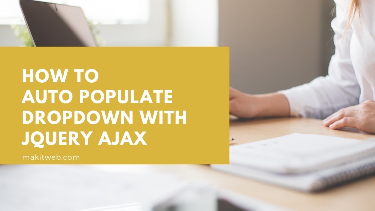Video thumbnail for How to Auto populate dropdown with jQuery AJAX