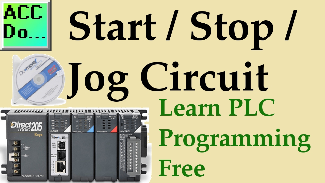 'Video thumbnail for Start / Stop / Jog Circuit - Learn PLC Programming - Free 4'