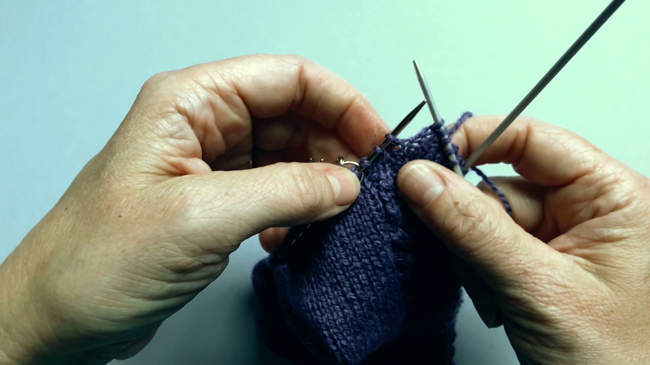 'Video thumbnail for Easy Lace Socks - Decreasing for the Toes'