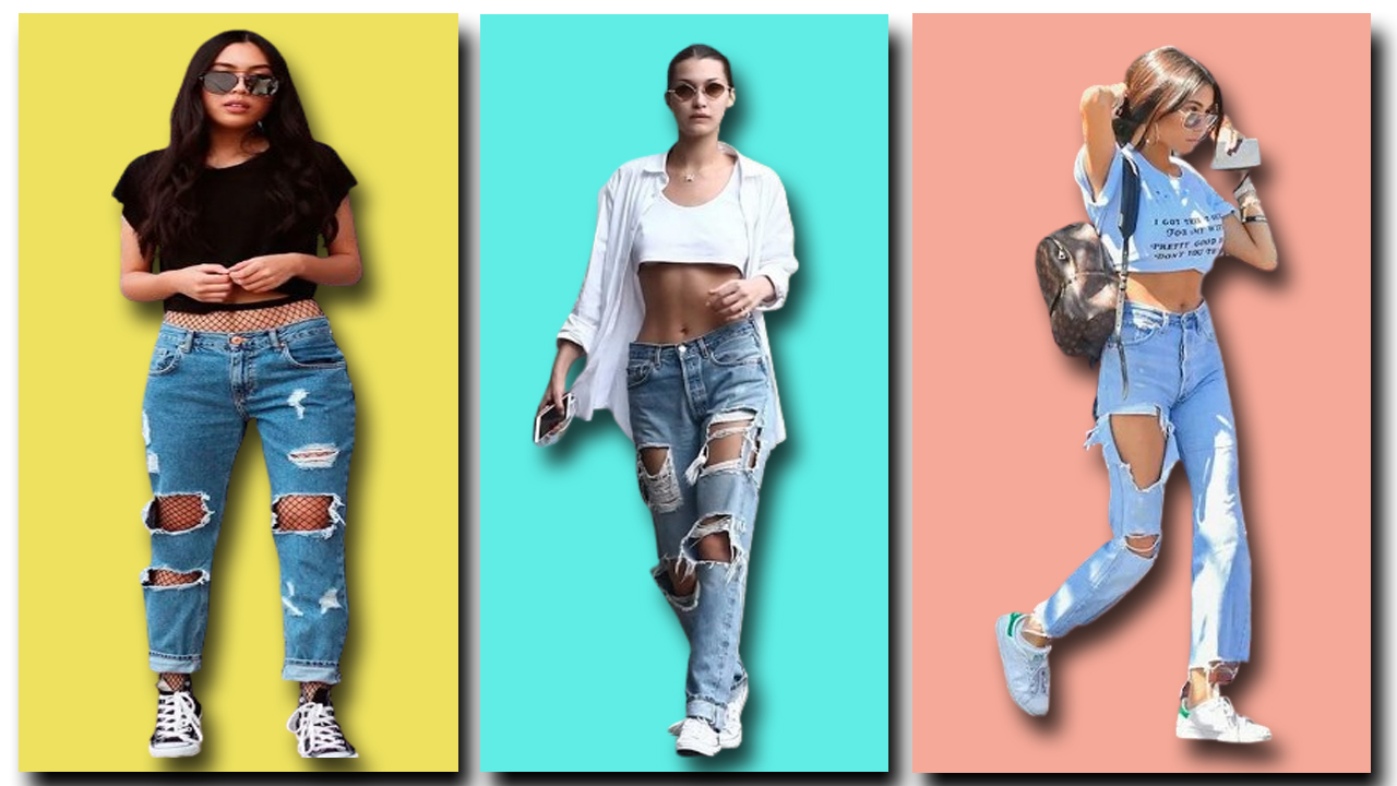 'Video thumbnail for what to wear with baggy ripped jeans?'