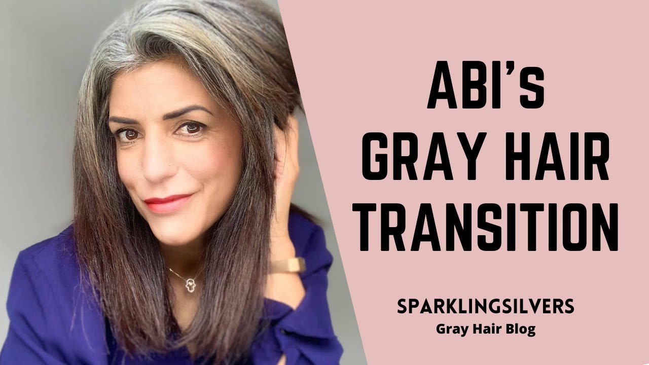 'Video thumbnail for GRAY HAIR TRANSITION STORY | ABI'
