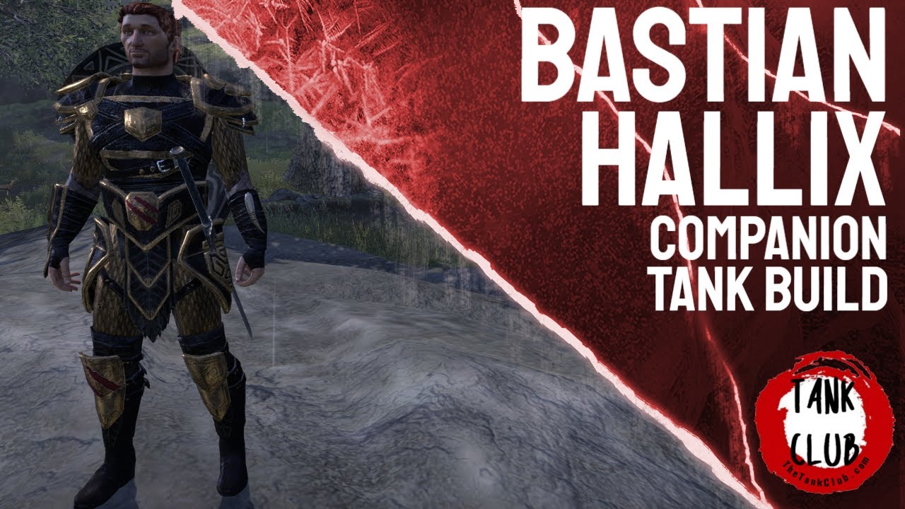 Video thumbnail for Dragonknight Companion Tank Build - Bastian Hallix | Elder Scrolls Online | Blackwood