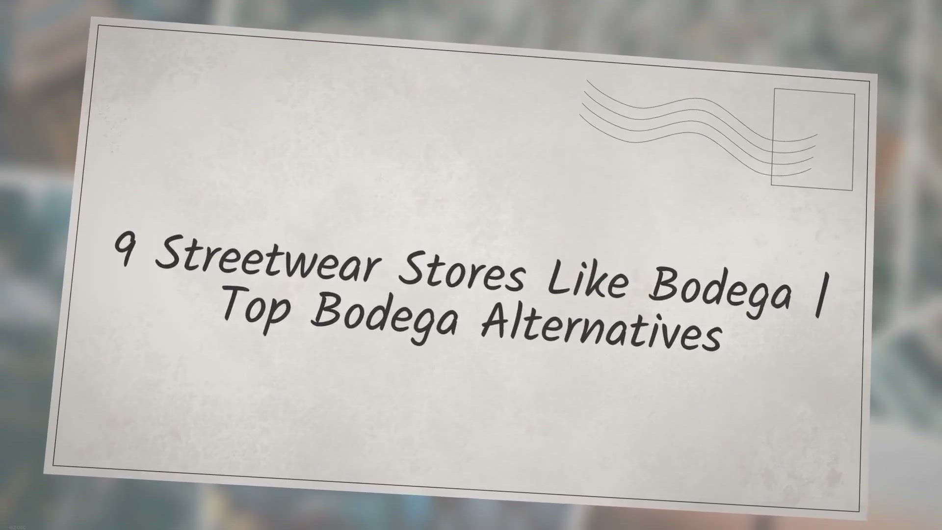 Video thumbnail for 9 Streetwear Stores Like Bodega | Top Bodega Alternatives