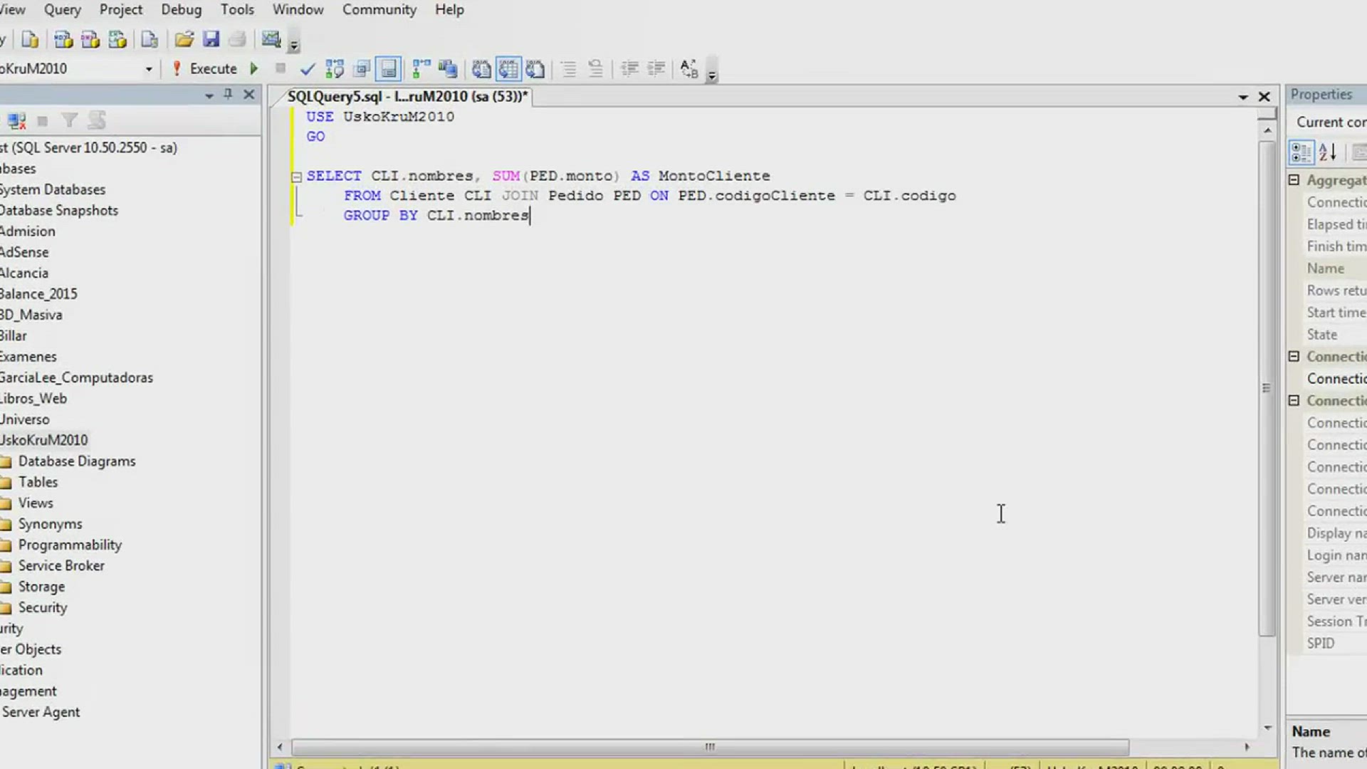 'Video thumbnail for Curso SQL Server - 22. Cláusula HAVING'
