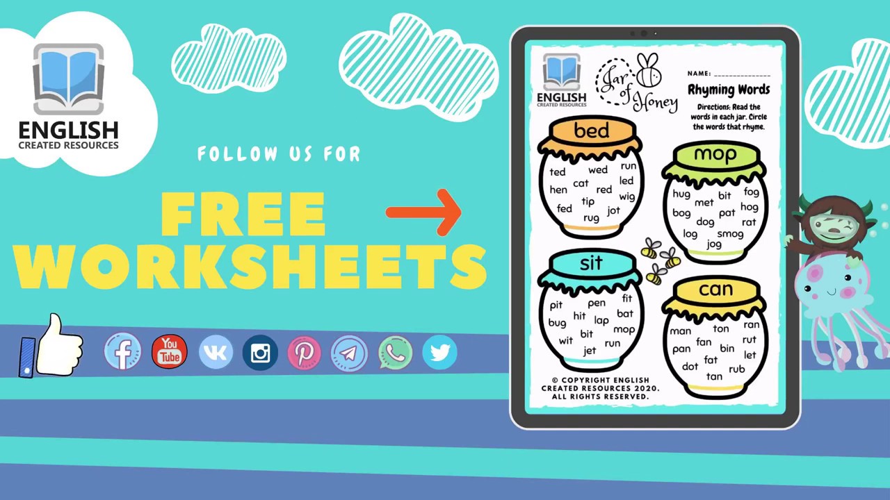 Video thumbnail for English Created Resources Free Worksheets