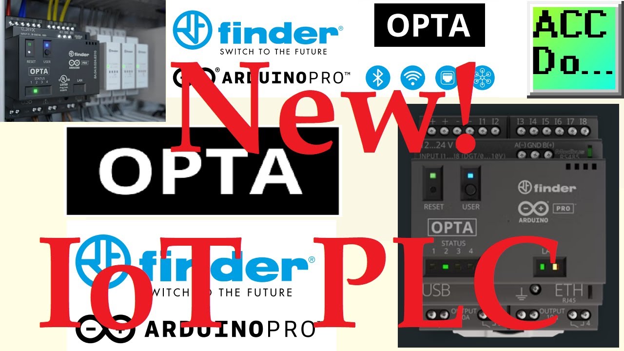 'Video thumbnail for New Arduino Opta IoT PLC'