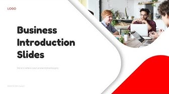 'Video thumbnail for Business Introduction Presentation Template for PowerPoint and Google Slides Free Download'