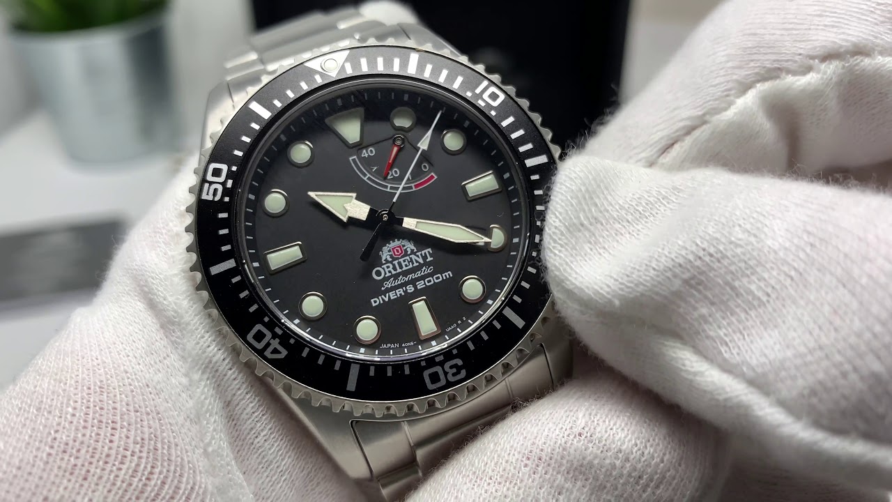 Video thumbnail for Orient Triton Ref.  RA-EL0001B00B [4K Unboxing]