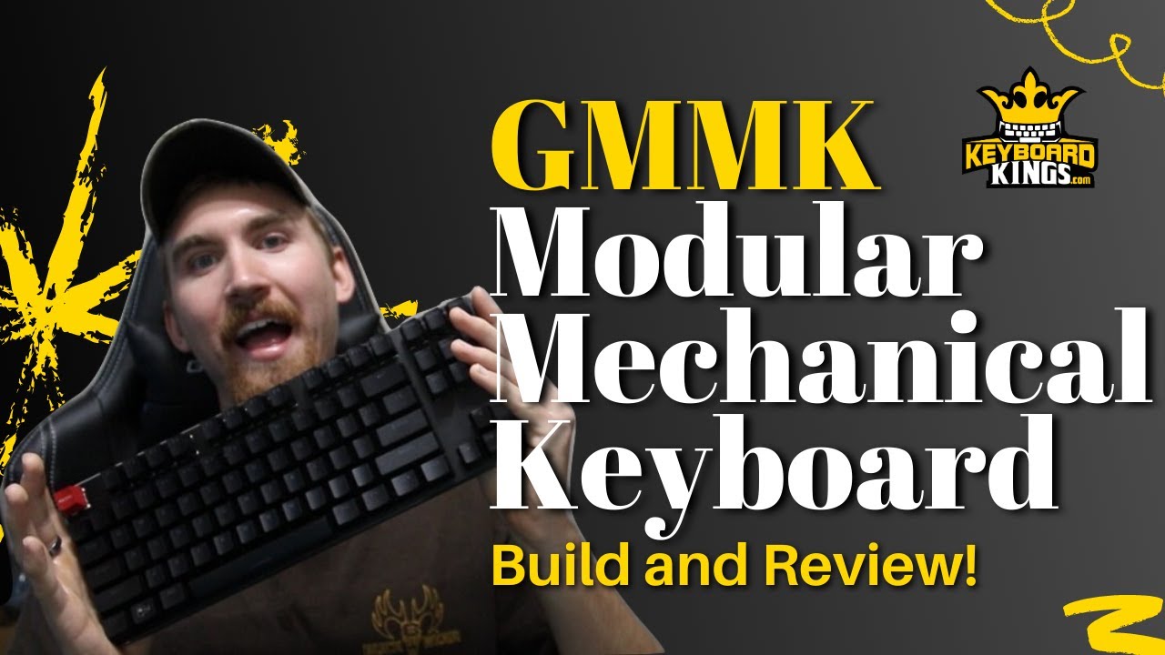 'Video thumbnail for TKL Glorious Modular Mechanical Keyboard (GMMK) Unboxing, Building, and Review'
