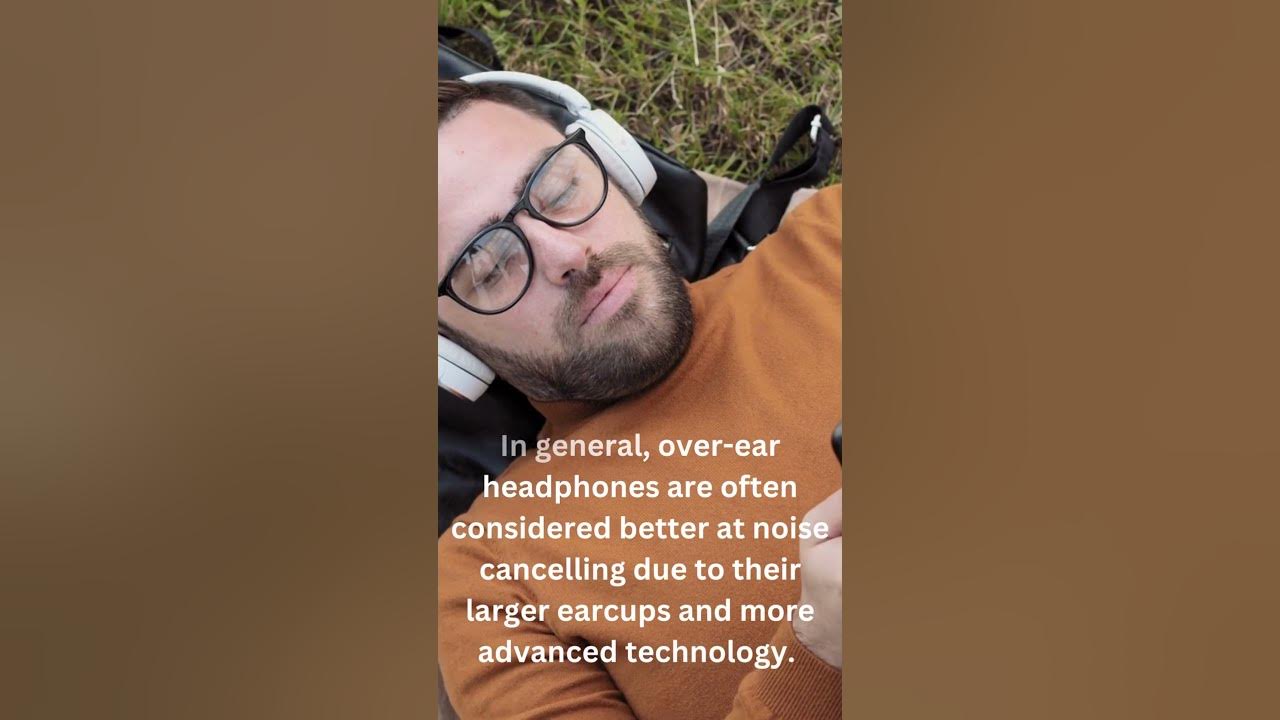 'Video thumbnail for Is noise cancelling better on earbuds or headphones#shorts'
