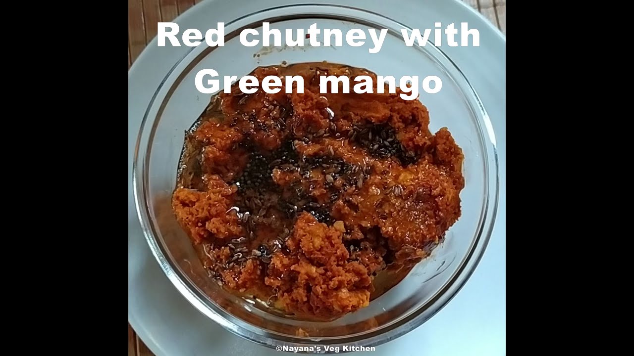 'Video thumbnail for Easy Yummy Green Mango chutney Brahmin's style Recipe. कैरीची चटणी. ಬ್ರಾಹ್ಮಣರ ಶೈಲಿಯ ಮಾವಿನ ಕಾಯಿ ಚಟ್ನಿ'