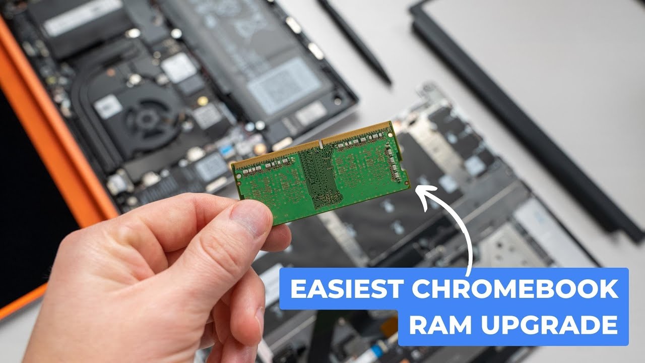 Video thumbnail for Easiest Chromebook RAM Upgrade EVER!