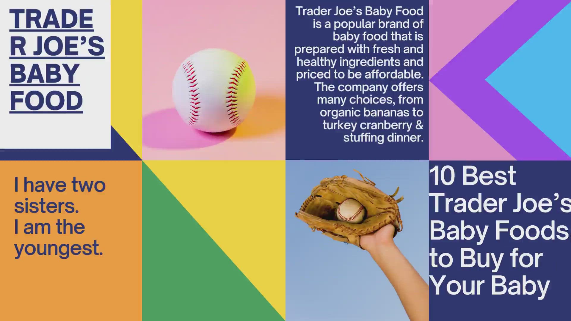 Video thumbnail for Trader Joe’s Baby Food