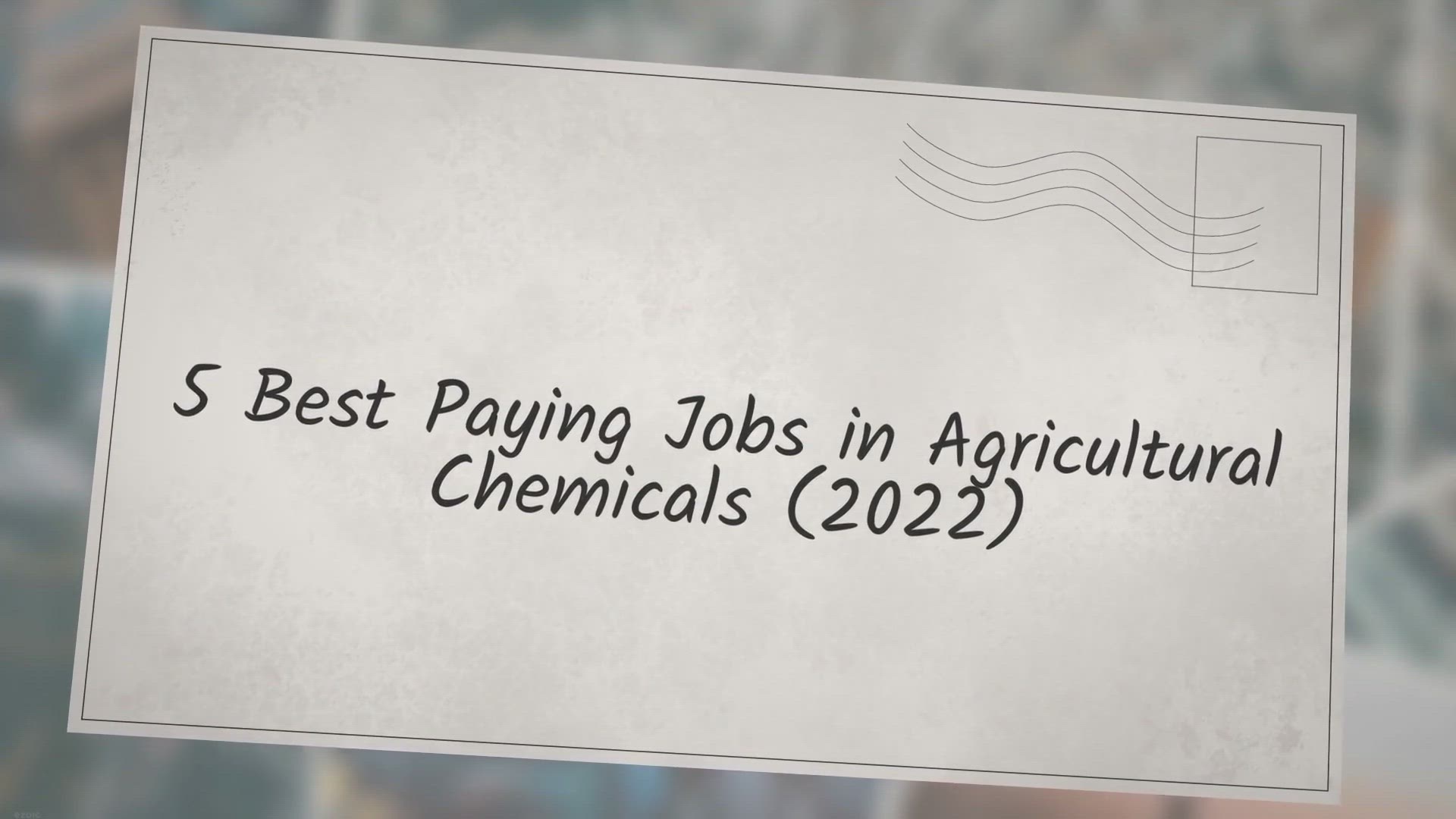 Video thumbnail for 5 Best Paying Jobs in Agricultural Chemicals (2022)