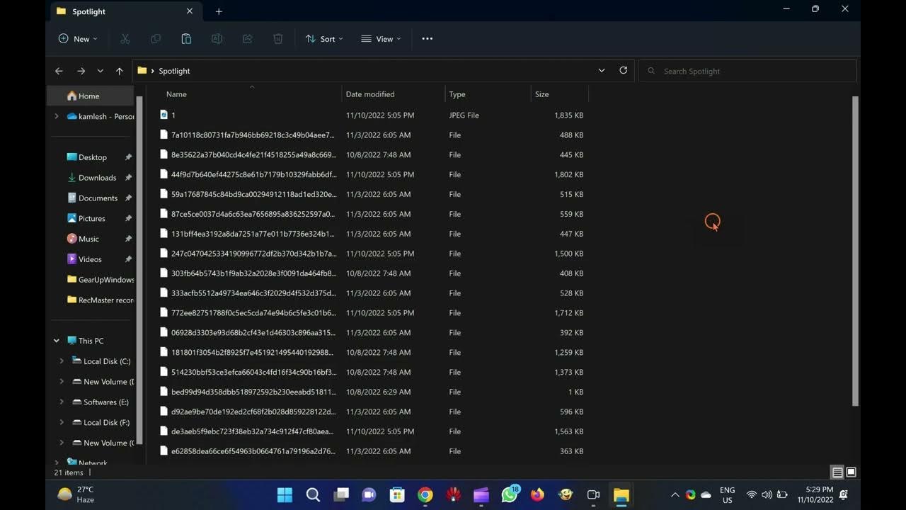 'Video thumbnail for How to Save Spotlight Collection Desktop Picture in Windows 11?'