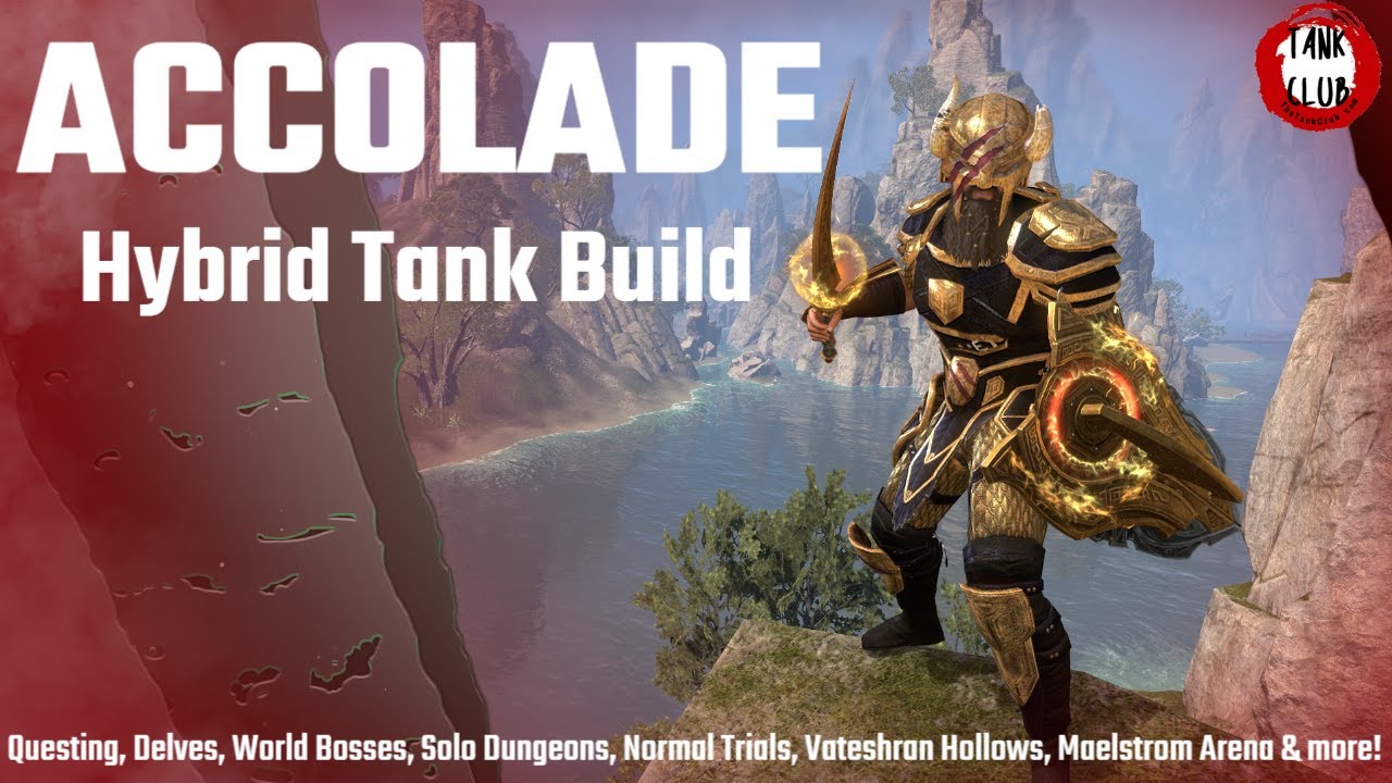Video thumbnail for 'Accolade' Hybrid Dragonknight Tank Build | Elder Scrolls Online | High Isle