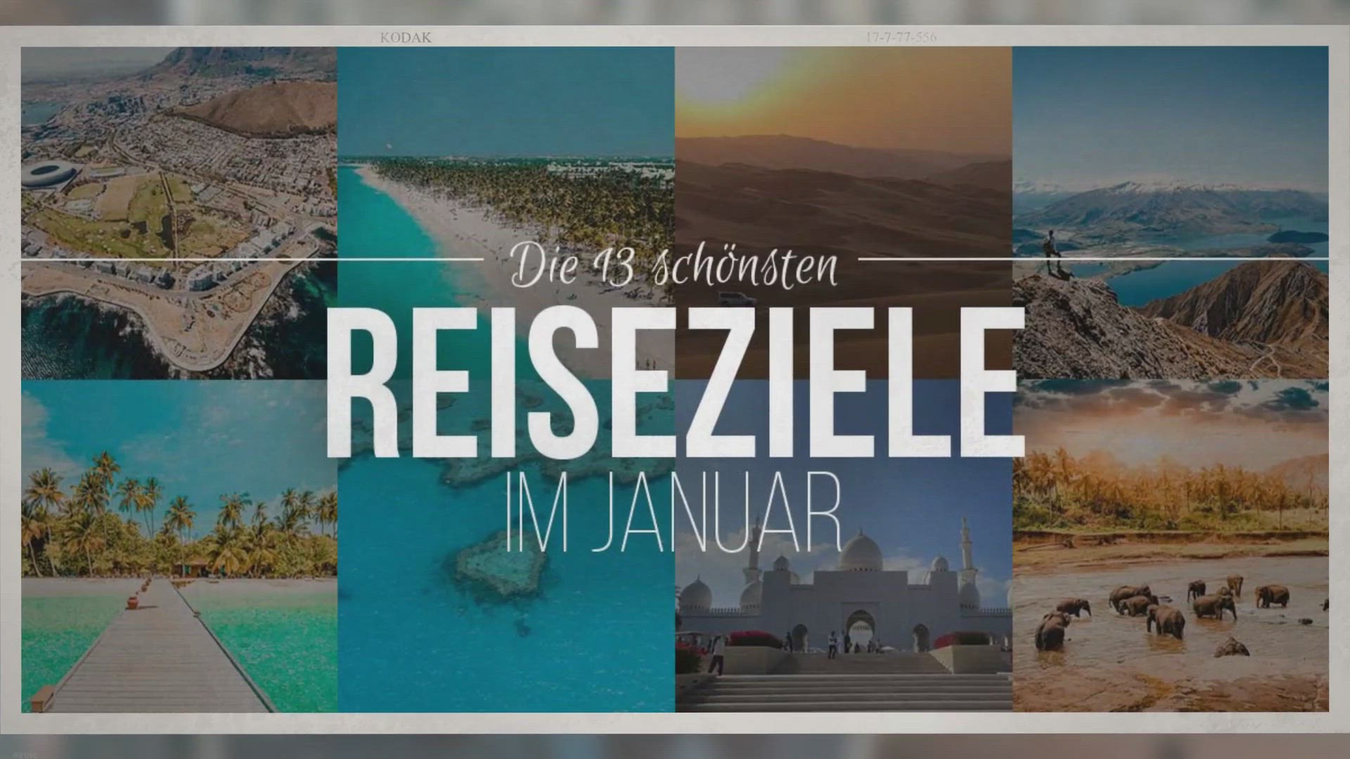Video thumbnail for Die 13 schönsten Reiseziele im Januar – Geheimtipps für Abenteuer und Outdoor-Fans