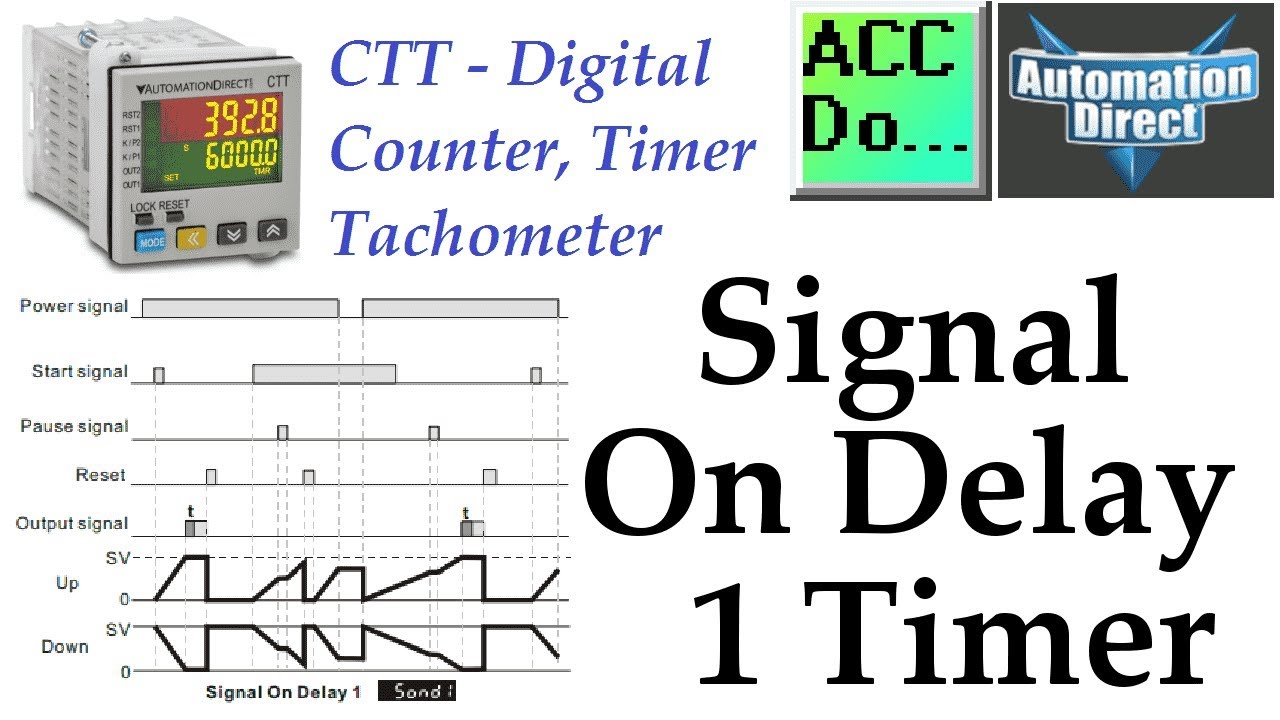 'Video thumbnail for CTT Signal On Delay 1 Timer'