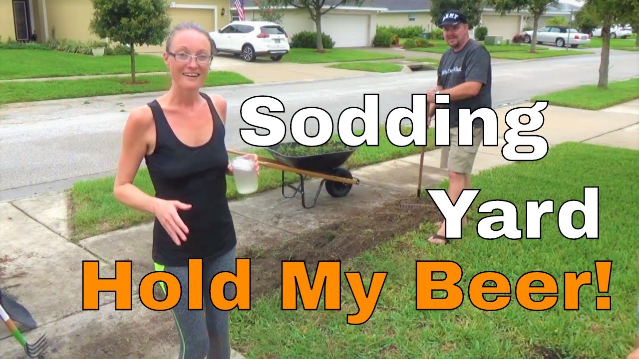 Video thumbnail for How To Sod Yard With St. Augustine