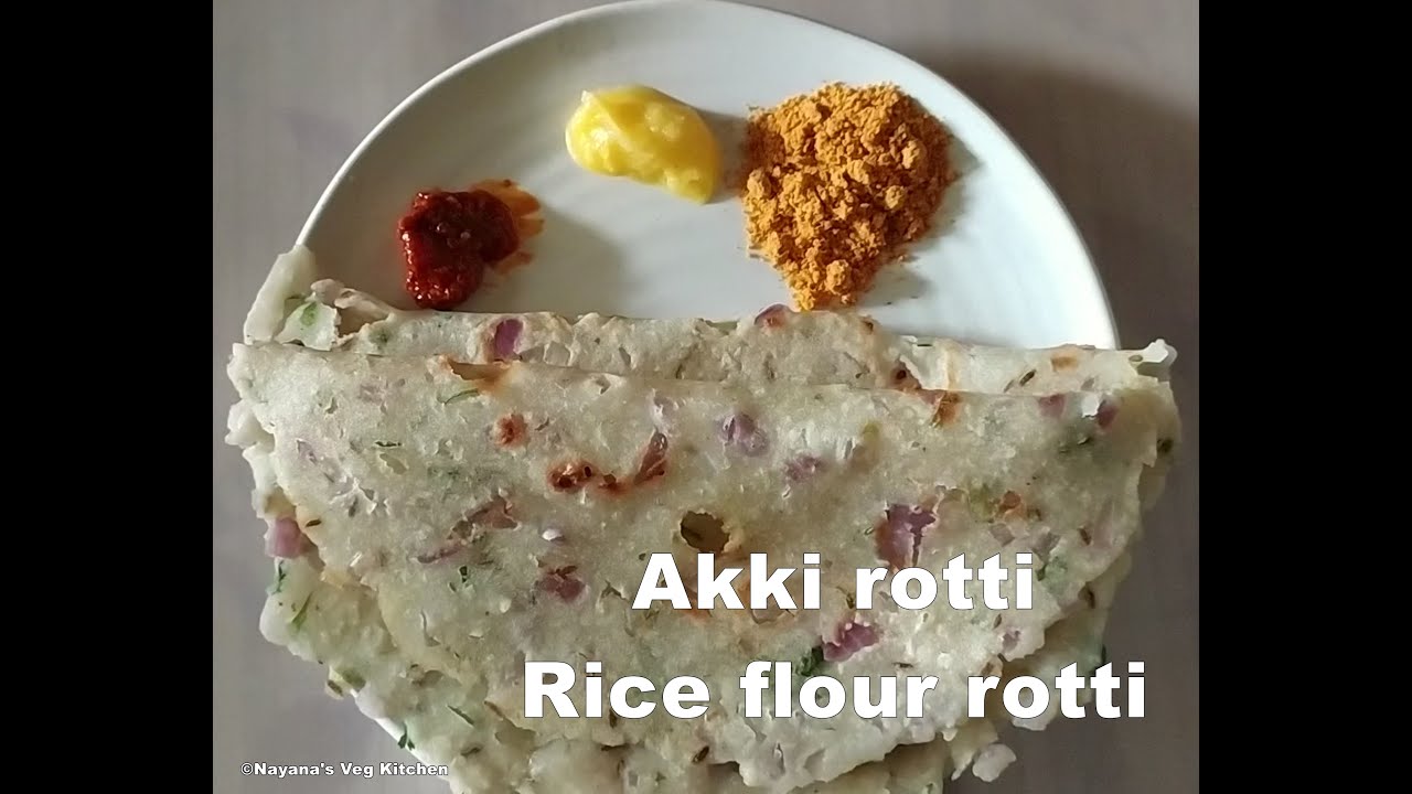 'Video thumbnail for Healthy akki rotti recipe - Karnataka special | ಅಕ್ಕಿ ರೊಟ್ಟಿ | Masala akki rotti | Rice flour rotti'