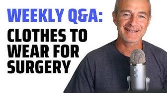 Video thumbnail for Surgery Clothing What to Wear for a Total Knee Replacement