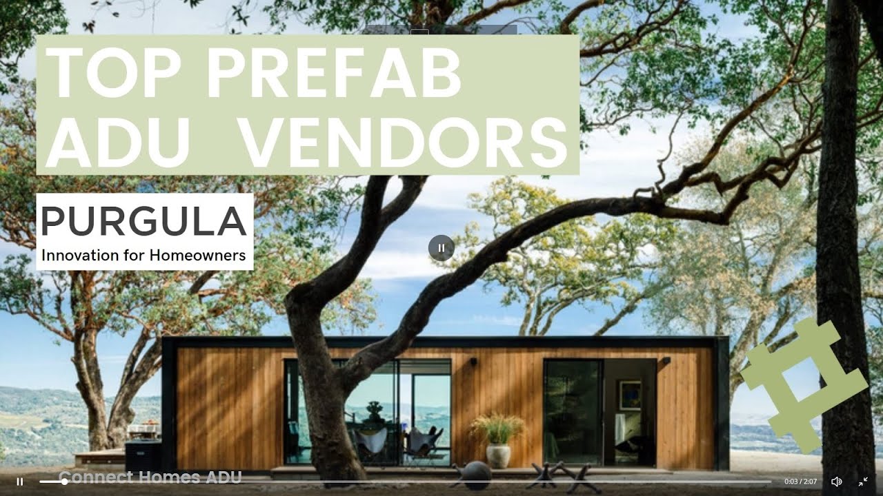 Video thumbnail for Top Prefab ADU Vendors