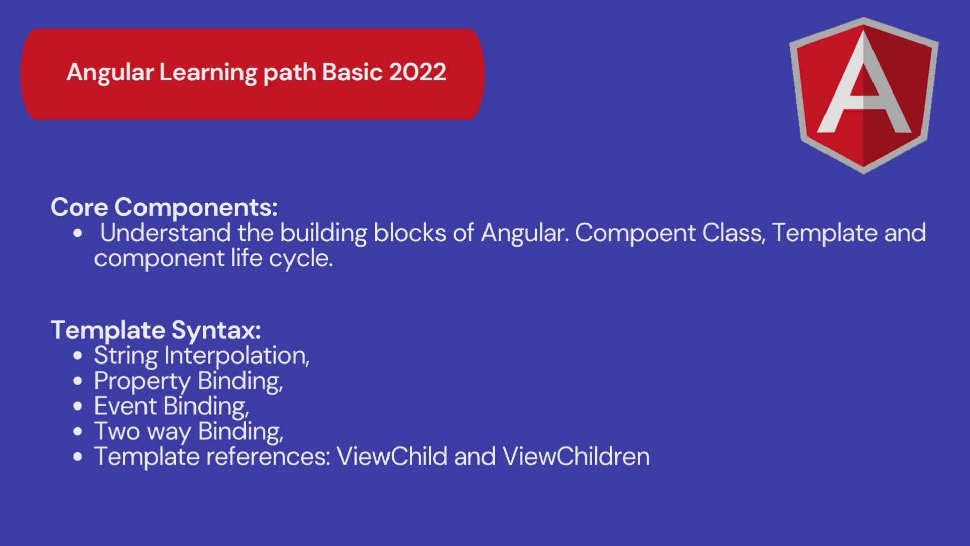Video thumbnail for Angular-tutorial