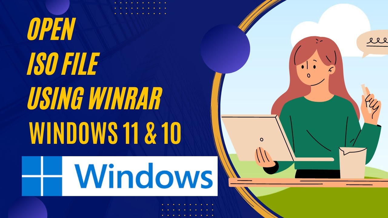 'Video thumbnail for How to Open an ISO file using WinRAR on Windows 11 or 10?'