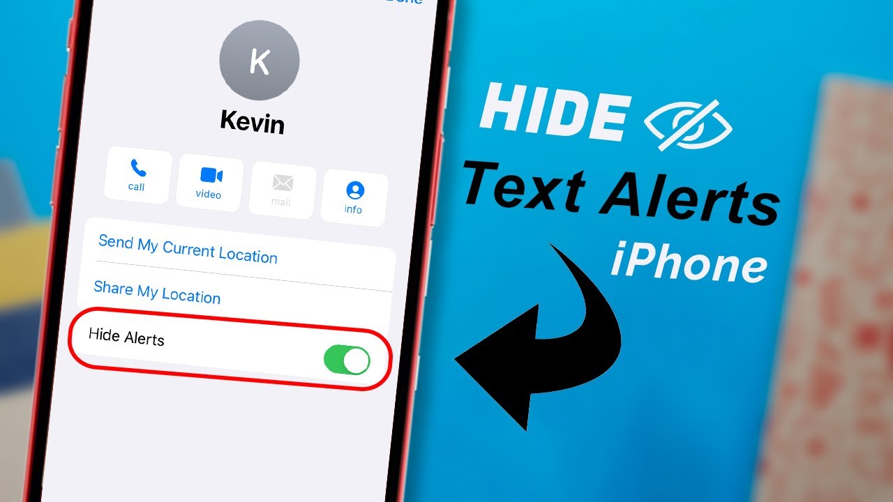 Video thumbnail for How To Hide Text Alerts On iPhone To Keep Them Private