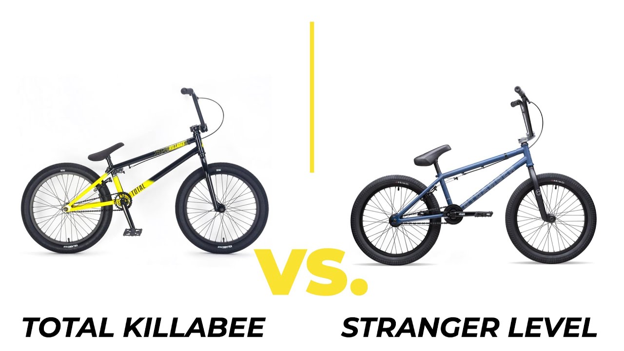 Video thumbnail for STRANGER LEVEL VS. TOTAL KILLABEE (BMX Bike Comparison)