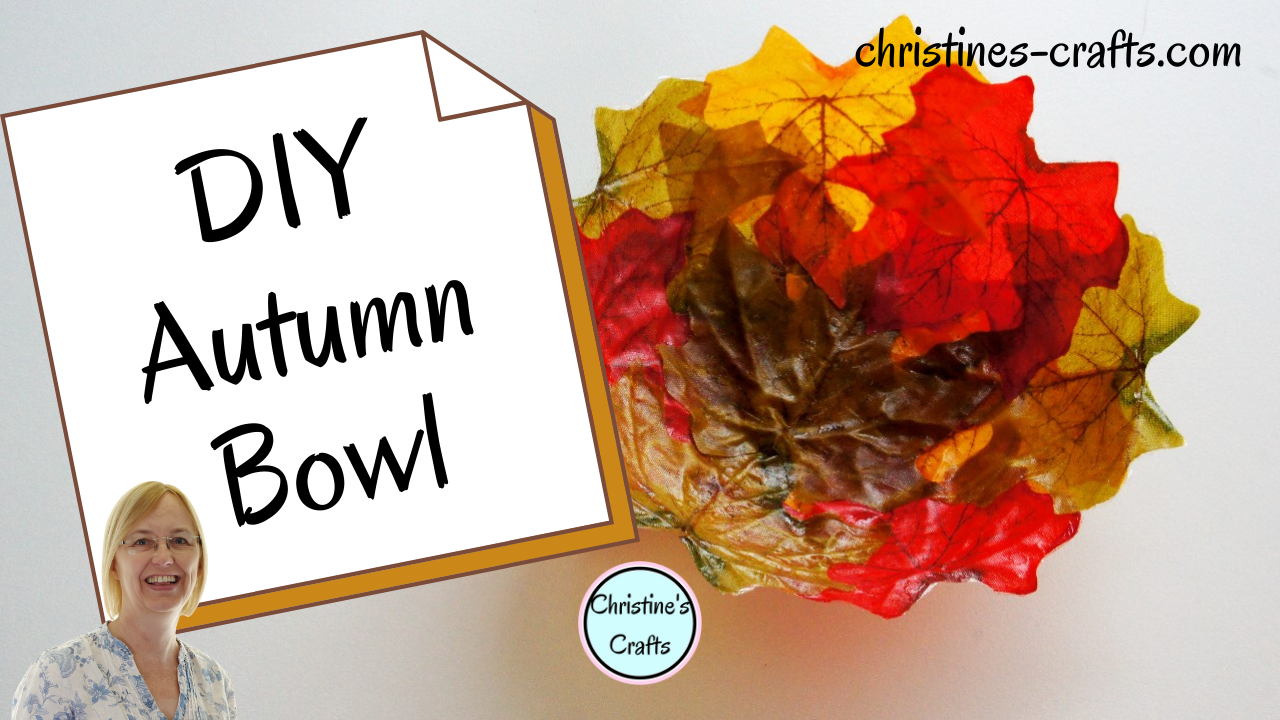 Video thumbnail for How to Make an Fall / Autumn Leaf Bowl