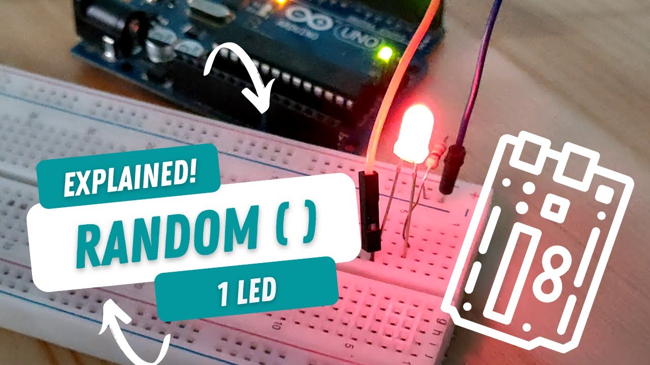 Video thumbnail for Arduino Explained: Random Brightness Using 1 LED