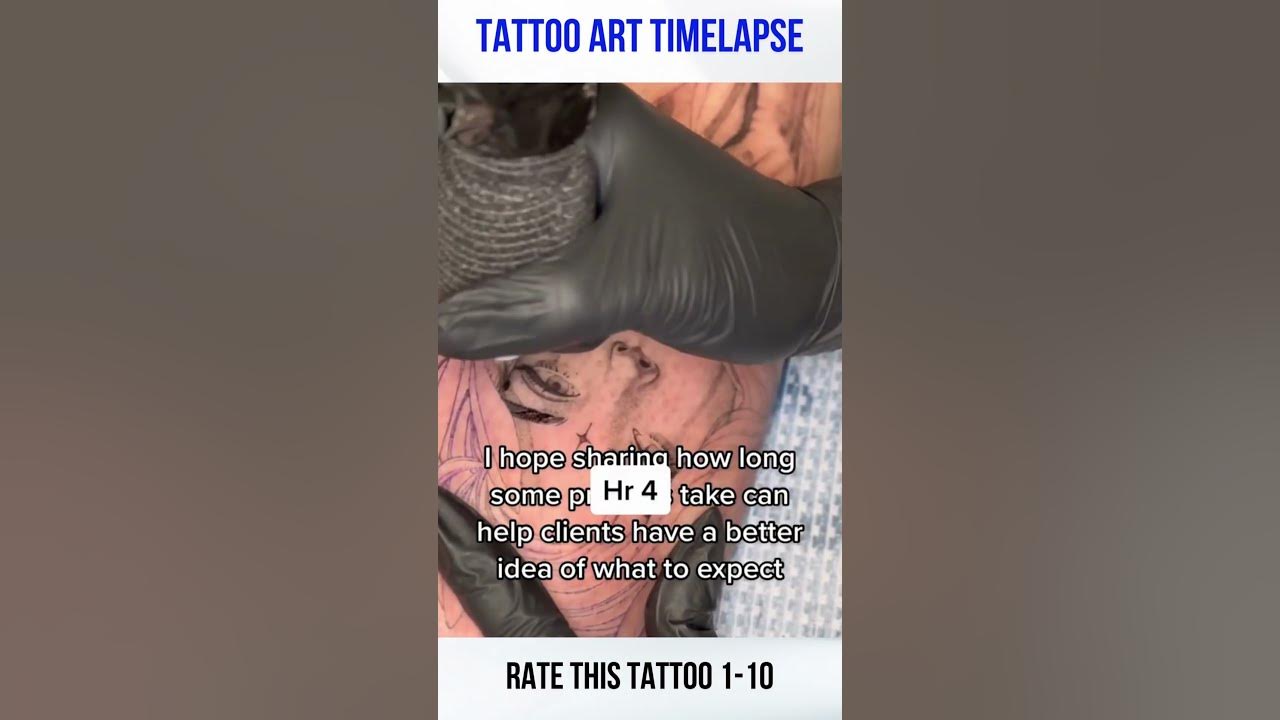 Video thumbnail for Amazing Tattoo Timelapse!: Scar Cover-Up Ideas | #Shorts