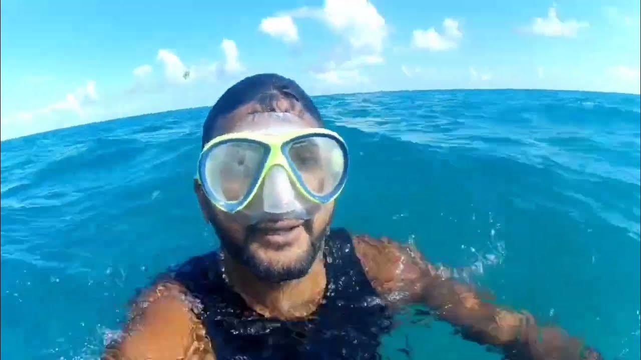 Video thumbnail for 🏝 Just fun under water * Life is short * Pakistan man in Greece * Diving without fins and weights