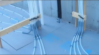 Video thumbnail for Radiant Floor Heating Installation Part 1