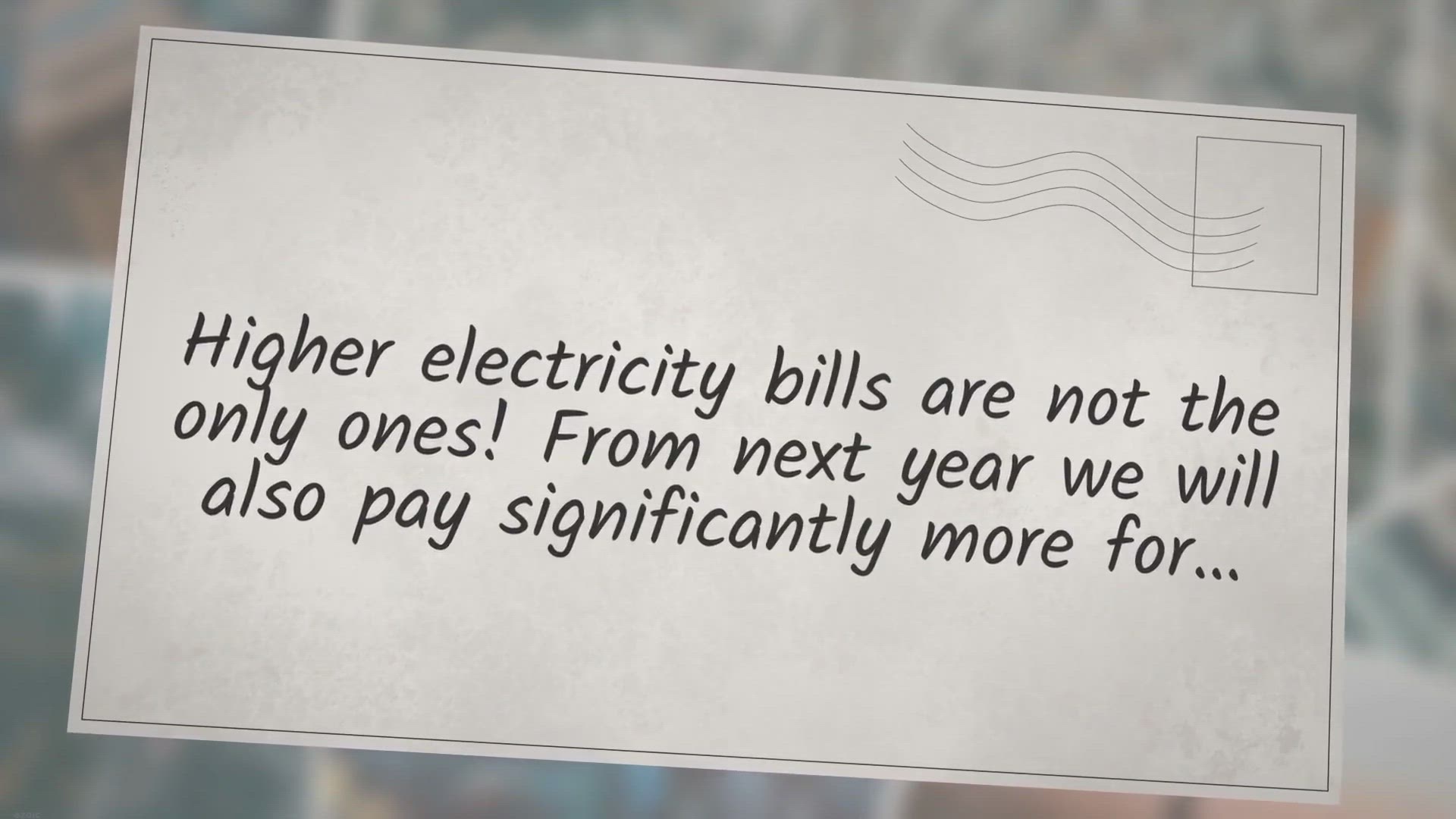 Video thumbnail for Higher electricity bills are not the only ones! From next year we will also pay significantly more for…