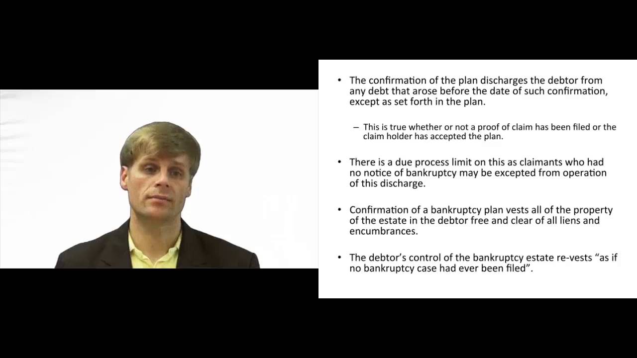 'Video thumbnail for Discharge of Debtor in Bankruptcy'