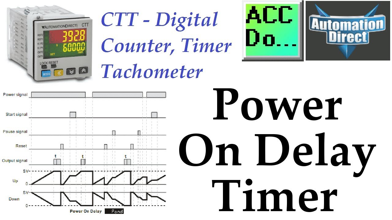'Video thumbnail for CTT Power On Delay Timer'