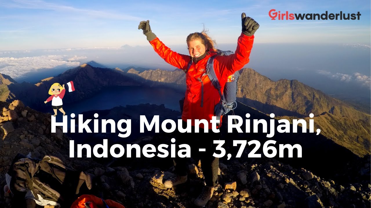 Video thumbnail for Hiking Mount Rinjani, Indonesia - 3,726m